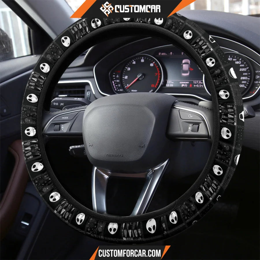 The Nightmare Before Christmas Cartoon Steering Wheel Cover