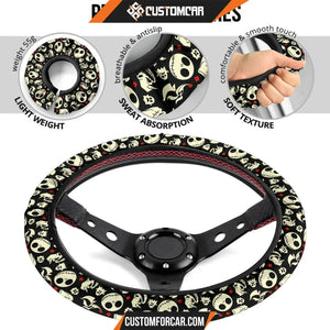 The Nightmare Before Christmas Cartoon Steering Wheel Cover