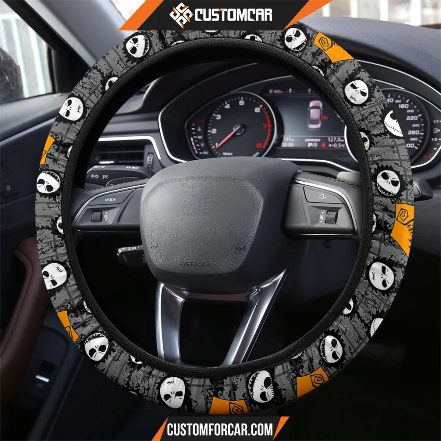 The Nightmare Before Christmas Cartoon Steering Wheel Cover