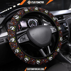 The Nightmare Before Christmas Cartoon Steering Wheel Cover