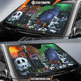 The Nightmare Before Christmas Jack Skellington Sun Shades Auto Sun Shades