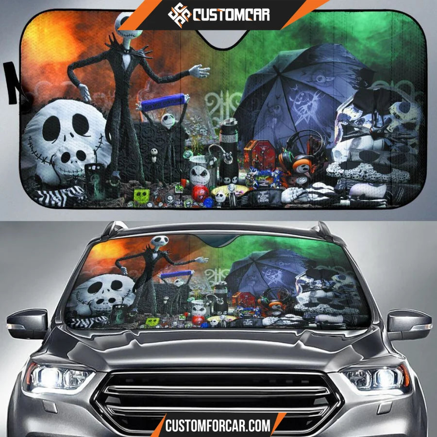 The Nightmare Before Christmas Jack Skellington Sun Shades Auto Sun Shades