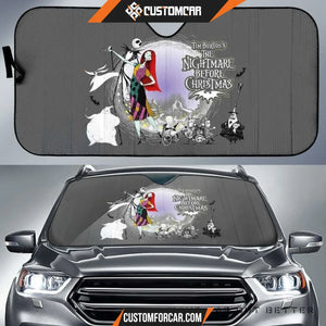 Tim Burton’S The Nightmare Before Christmas Auto Sun Shades 