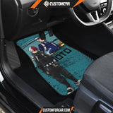 Todoroki Shouto My Hero Academia Car Floor Mats Anime Car