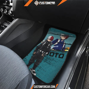 Todoroki Shouto My Hero Academia Car Floor Mats Anime Car