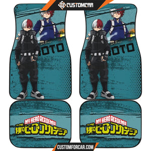 Todoroki Shouto My Hero Academia Car Floor Mats Anime Car