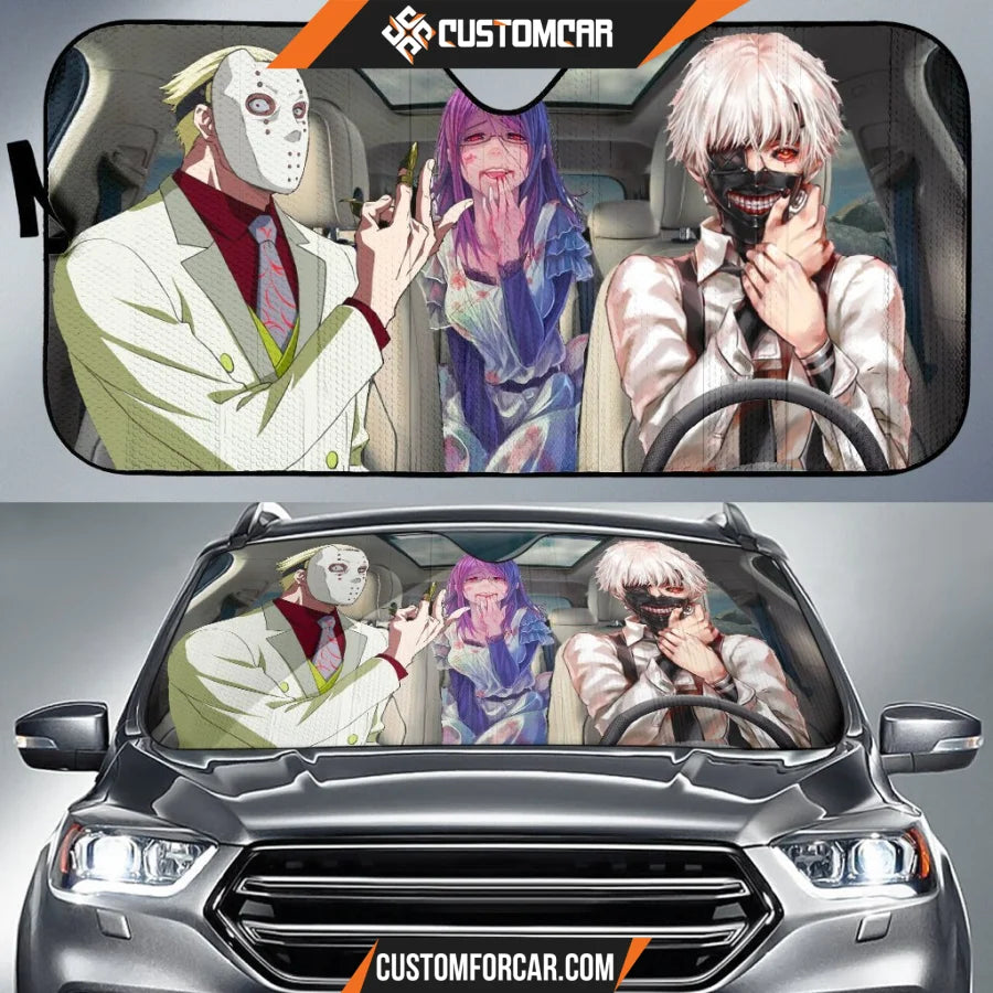 Tokyo Ghoul Auto Sun Shade Shades