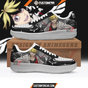 Tokyo Revengers Kazutora Hanemiya Air Sneakers Custom Anime