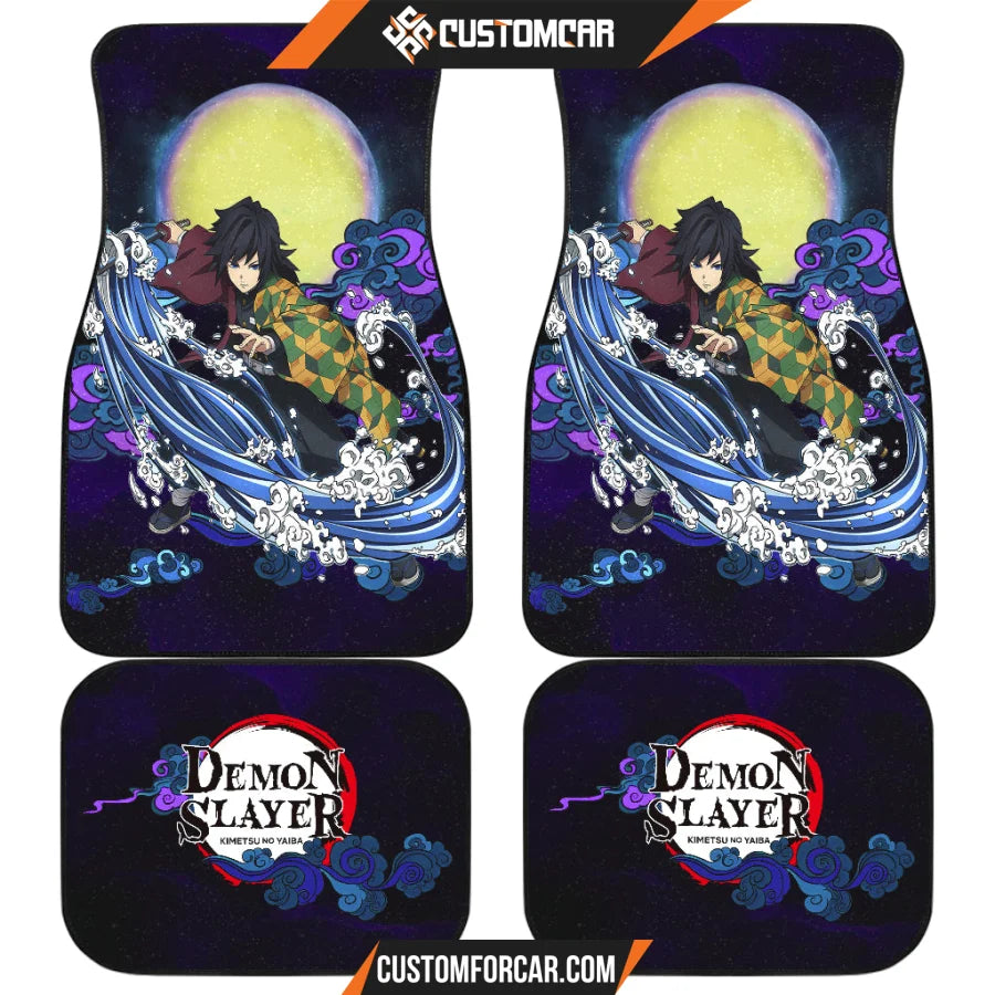 Tomioka Giyuu Demon Slayer Car Floor Mats Anime Car