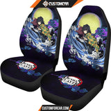 Tomioka Giyuu Demon Slayer Car Seat Covers Anime Car