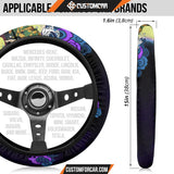 Tomioka Giyuu Demon Slayer Steering Wheel Cover Anime Car