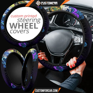 Tomioka Giyuu Demon Slayer Steering Wheel Cover Anime Car