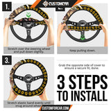 Tony Tony Chopper One Piece Christmas Steering Wheel Cover