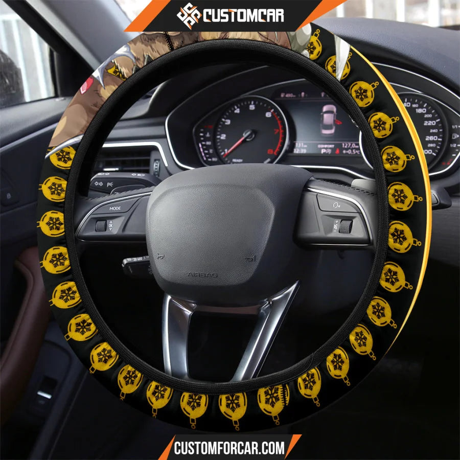 Tony Tony Chopper One Piece Christmas Steering Wheel Cover