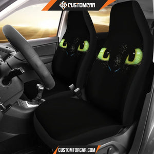 Toothless Cartoon Cute Love Dragon Car Seat Covers - Car 