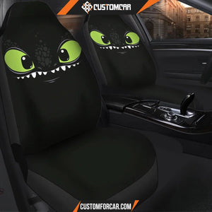 Toothless Funny Dragon Car Seat Covers - Car Seat Covers - 