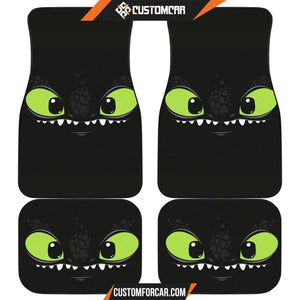 Toothless Funny Teeths Car Floor Mats R050311 - Front And 