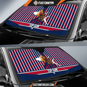 Top Gun Car Sun Shade Movie Car Accessories Custom For Fans