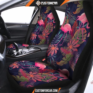 Tropical Flamingo Hawaiian Print Car Seat covers Car 