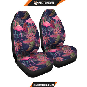 Tropical Flamingo Hawaiian Print Car Seat covers Car 