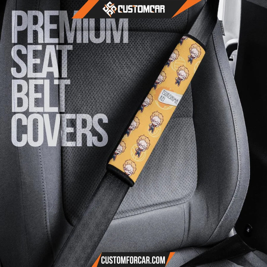 Tsukishima Custom Seat Belt Covers DECORINCAR