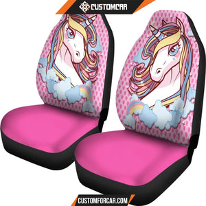 Unicorn Chibi Style for Kids Car Seat Covers R031307 - New 