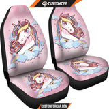 Unicorn Cute Cartoon Car Seat Covers R031314 - New Car Seat 