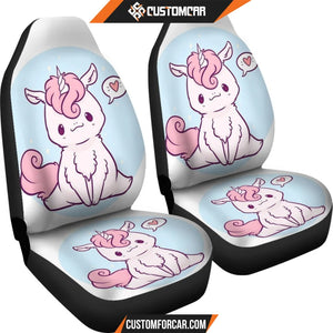 Unicorn Cute Love Legend Car Seat Covers - Car Seat Covers -