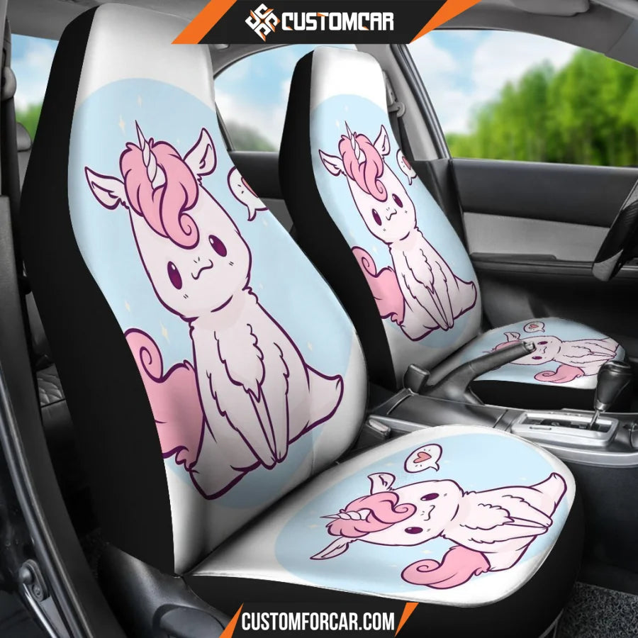 Unicorn Cute Love Legend Car Seat Covers - Car Seat Covers -