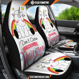 Unicorn Cute Love Legend Car Seat Covers Unicorn Seat Covers