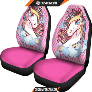 Unicorn Lovers Car Seat covers Car Accessoriess DECORINCAR