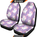 Unicorn Print Pattern Universal Fit Car Seat covers Car 