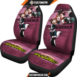Uraraka Ochako My Hero Academia Car Seat Covers Anime Car