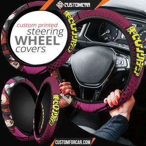 Uraraka Ochako My Hero Academia Steering Wheel Cover Anime