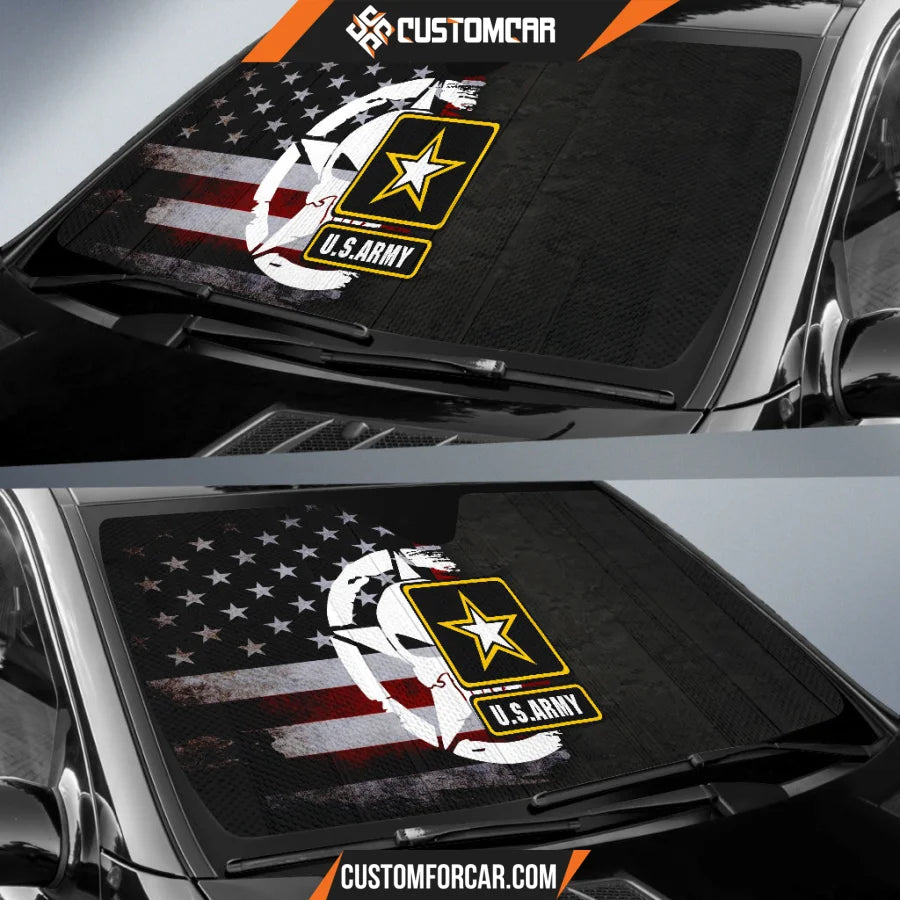 US Army Car Sun Shade Armed Forces Car Accessories Custom