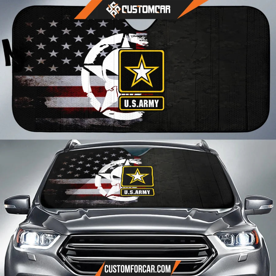 US Army Car Sun Shade Armed Forces Car Accessories Custom