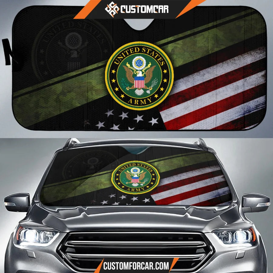US Army Car Sun Shade Armed Forces Car Accessories Custom