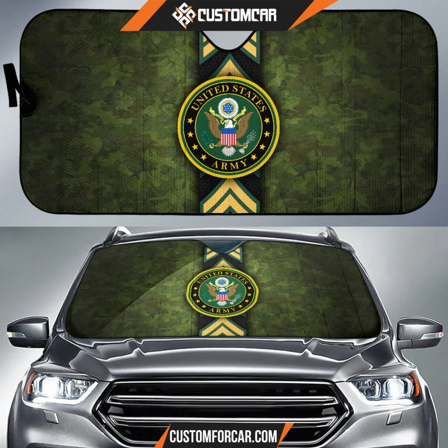 US Army Car Sun Shade Armed Forces Car Accessories Custom