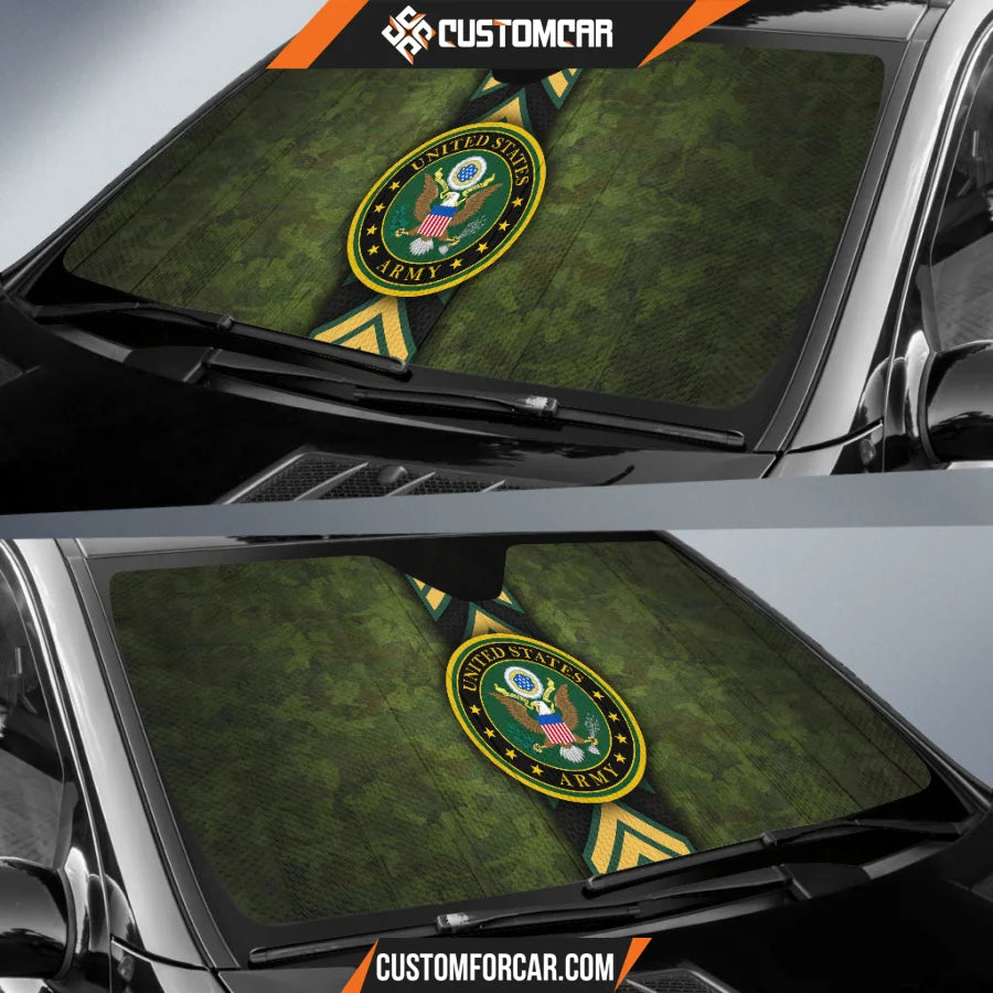 US Army Car Sun Shade Armed Forces Car Accessories Custom