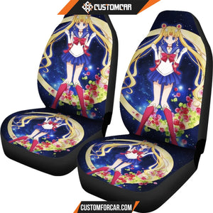 Usagi Tsukino Cute Car Seat Covers Sailor Moon Manga R031313