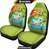 Venusaur Pokemon Chibi Car Seat Covers - Car Seat Covers - 