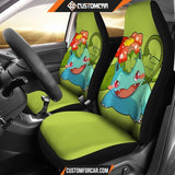 Venusaur Pokemon Chibi Car Seat Covers - Car Seat Covers - 