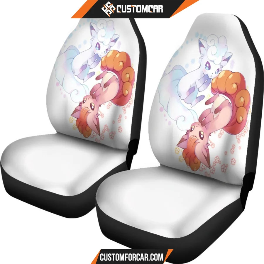 Vulpix Pokemon Car Seat Covers - Car Seat Covers - Vulpix 