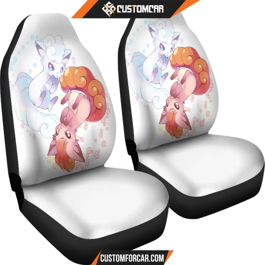 Vulpix Pokemon Car Seat Covers - Car Seat Covers - Vulpix 