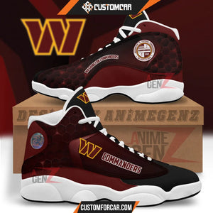 Washington Commanders Air Jordan 13 Sneakers NFL Custom
