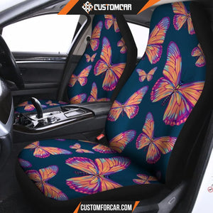 Watercolor Butterfly Print Car Seat covers Car Accessoriess 