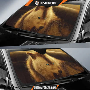 Werewolf Arctic Wolf Car Sun Shades Auto