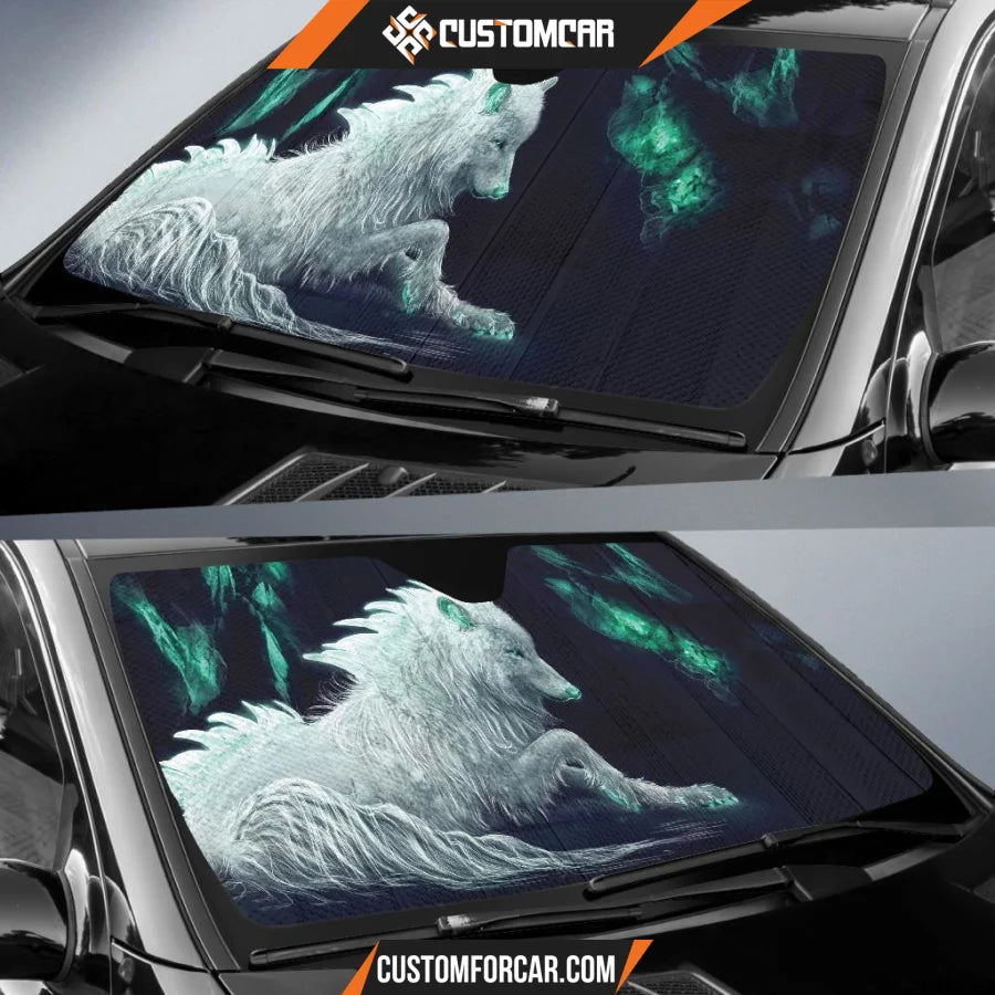 White Wolf Arctic Car Sun Shades Auto