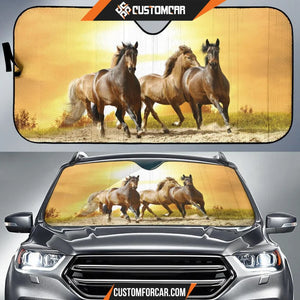 Wild Horse Car Sun Shades Auto