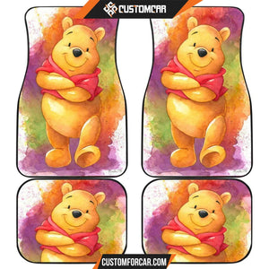 Winnie The Pooh Cute Car Floor Mats Cartoon Floor Mats - 